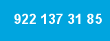 922 137 31 85